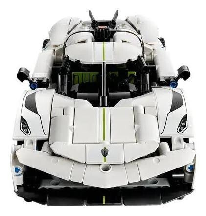 Lego Technic White Koenigsegg Jesko Absolut Hypercar για 10+ Ετών - Image 7