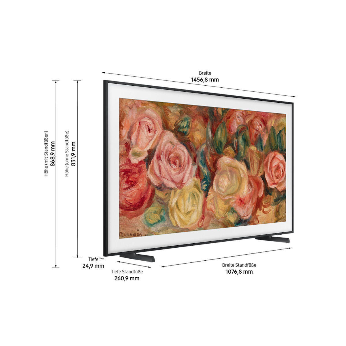 Samsung Smart Τηλεόραση 65" 4K UHD QLED LS03D The Frame HDR (2024) GQ65LS03DAUXZG - Image 5