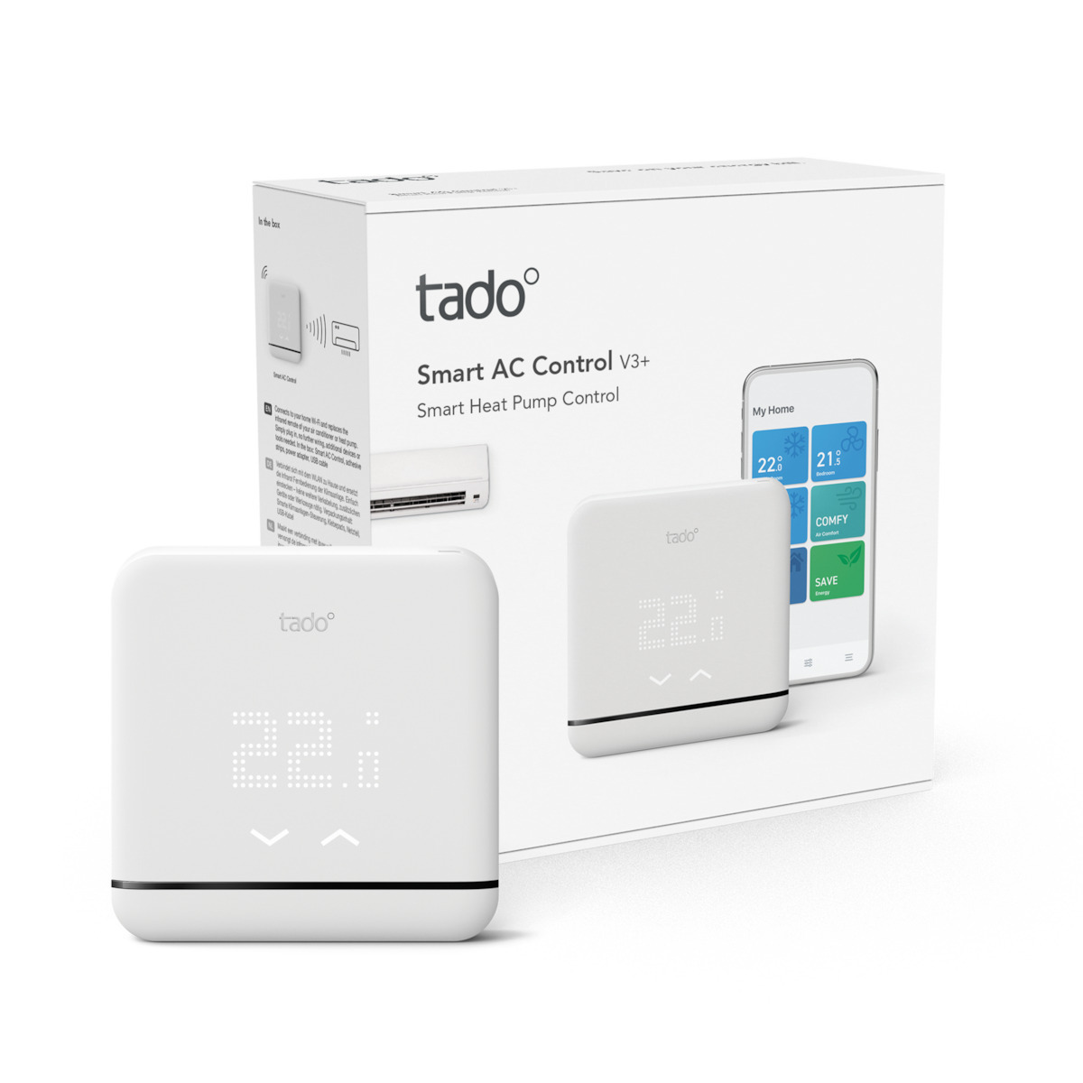 Tado Smart AC Control V3+ (VT2143) Ψηφιακός Θερμοστάτης Smart με Οθόνη Αφής - Image 8