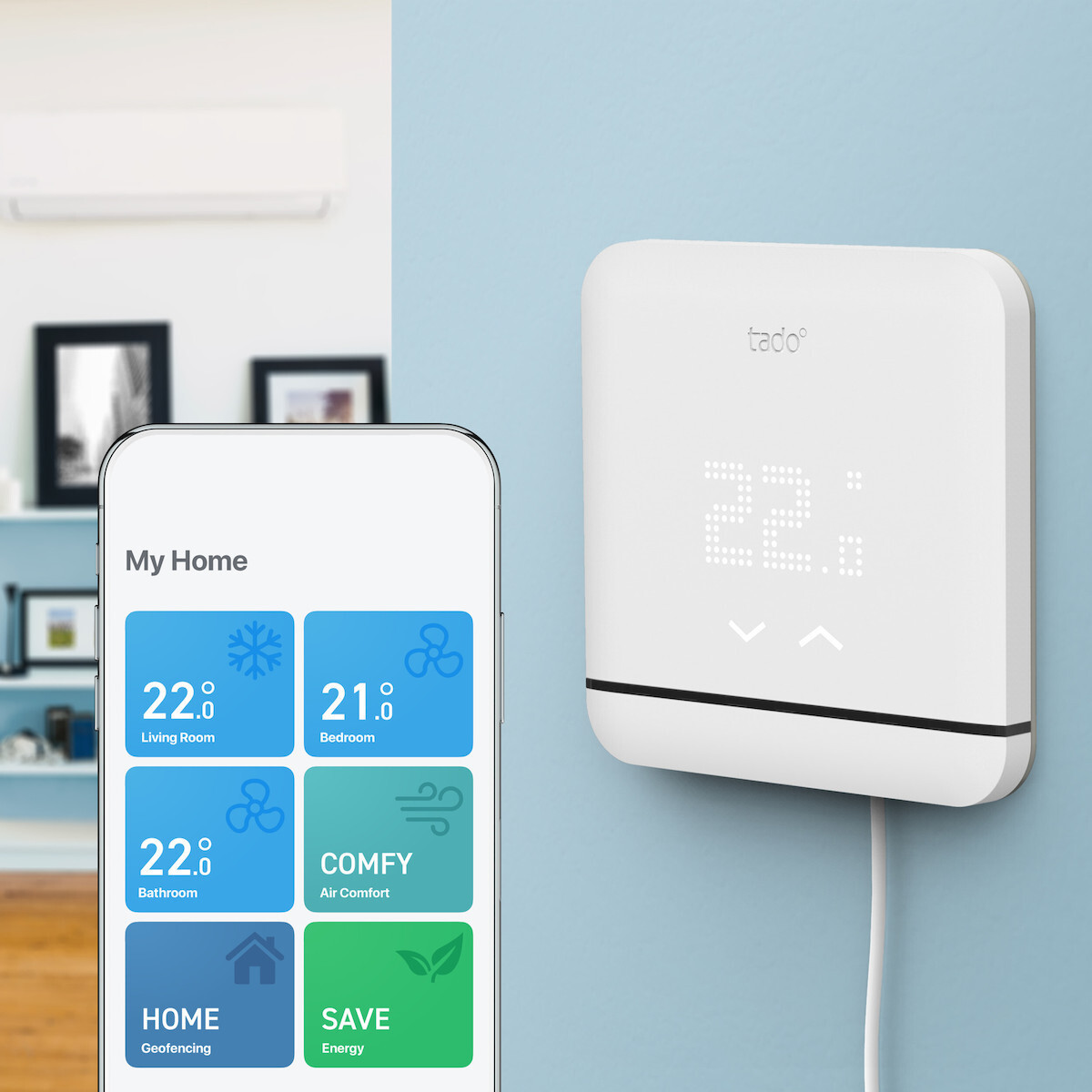 Tado Smart AC Control V3+ (VT2143) Ψηφιακός Θερμοστάτης Smart με Οθόνη Αφής - Image 7