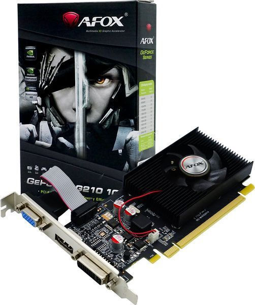 Afox GeForce GT 210 1GB DDR2 Κάρτα Γραφικών AF210-1024D2LG2-V7 - Image 4