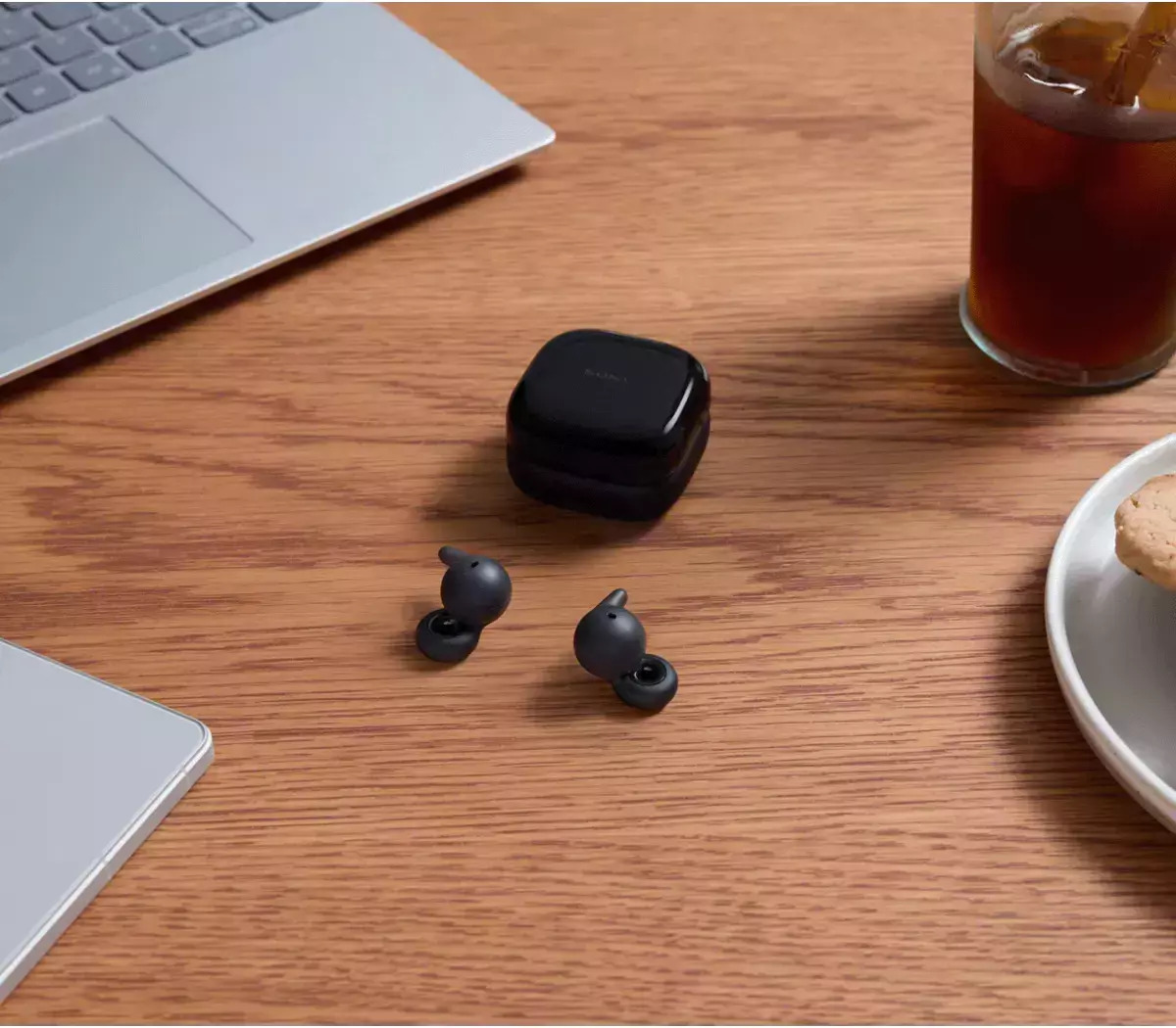 Sony LinkBuds Open Bluetooth Handsfree Ακουστικά με Αντοχή στον Ιδρώτα και Θήκη Φόρτισης Διάφανο - Image 5