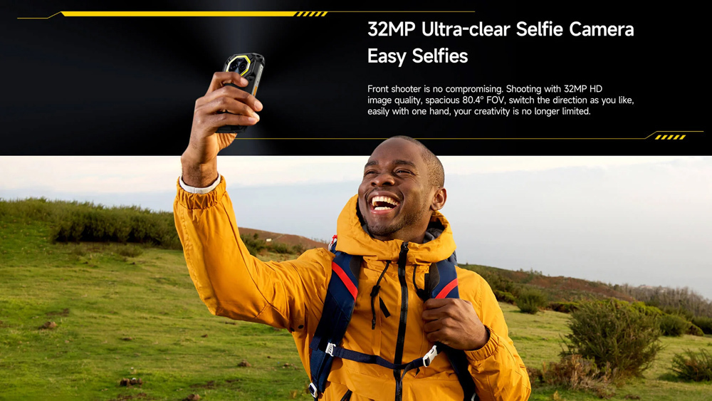 Ulefone Armor Mini 20 Pro 5G Dual SIM (8/256GB) Ανθεκτικό Smartphone Frost Black - Image 4