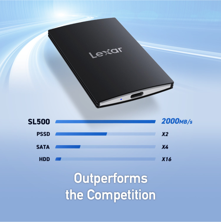 Lexar SL500Μ USB 3.2 SSD 2.5" - Image 3