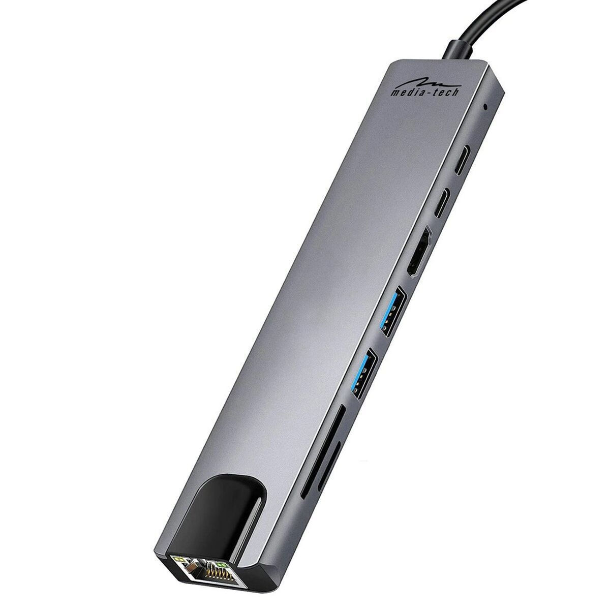 Media-Tech USB-C Docking Station με HDMI 4K PD Ethernet - Image 4