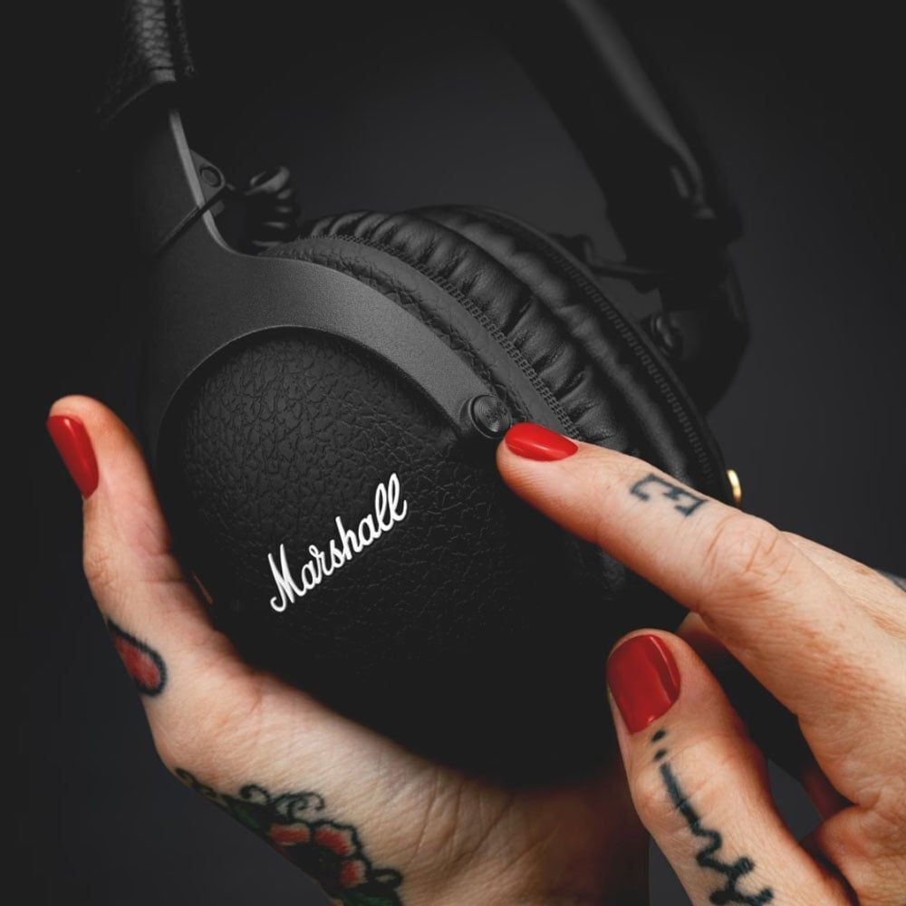 Marshall Monitor III ANC Bluetooth / 3.5mm με 30 ώρες Λειτουργίας Μαύρα - Image 4