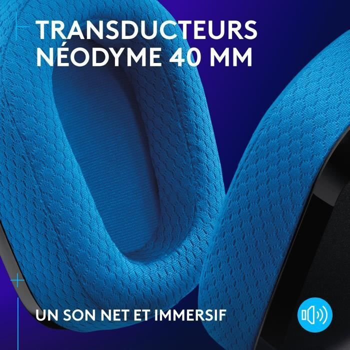 Logitech G535 Lightspeed Ασύρματο Over Ear - Image 6
