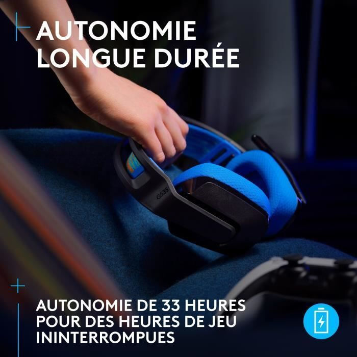 Logitech G535 Lightspeed Ασύρματο Over Ear - Image 4