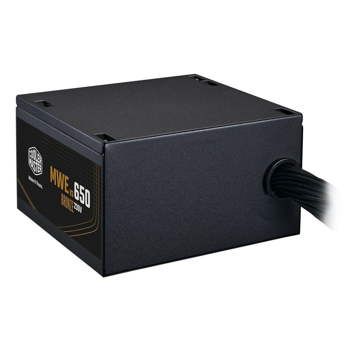 CoolerMaster MWE 650 Bronze V3 650W Μαύρο Τροφοδοτικό Υπολογιστή Full Wired 80 Plus Bronze - Image 3
