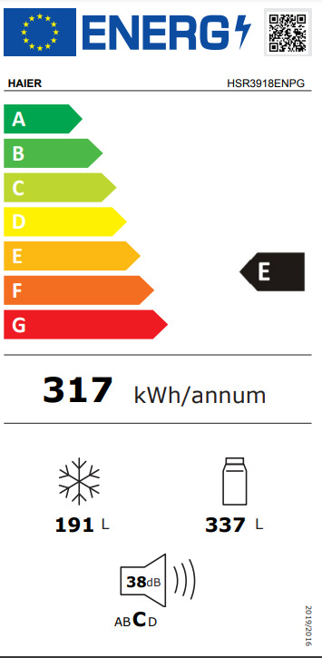 Haier Ντουλάπα 528lt Total NoFrost Inox HSR3918ENPG - Image 10