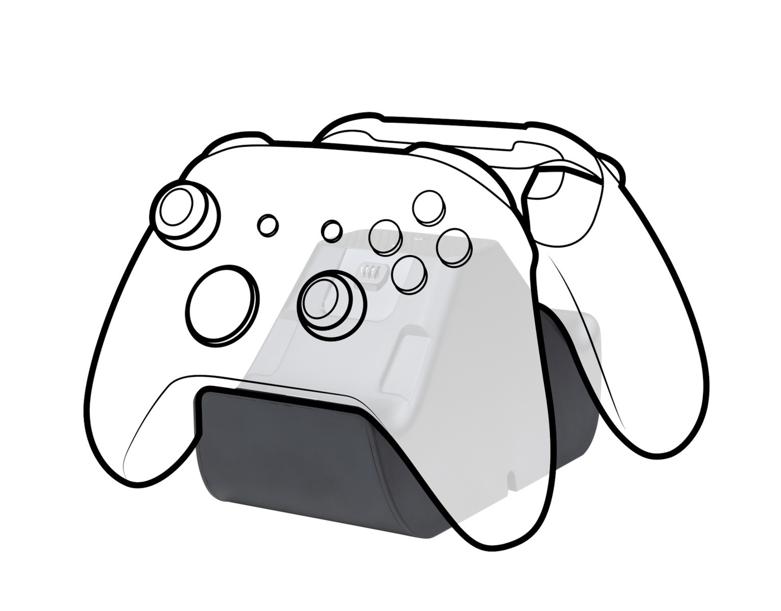 Nacon Βάση Φόρτισης για 2 χειριστήρια Xbox Series X/S