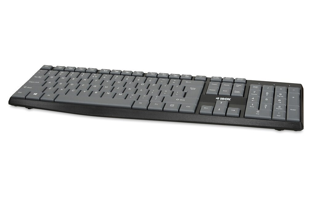 iBox Eris Πληκτρολόγιο Αγγλικό US Γκρι - Image 4