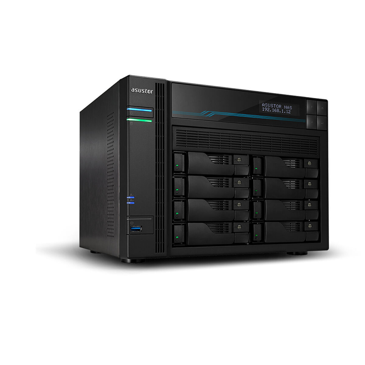 Asustor Lockerstor 10 (AS6510T) NAS Tower με 10 θέσεις για HDD/M.2/SSD και 2 θύρες Ethernet - Image 5