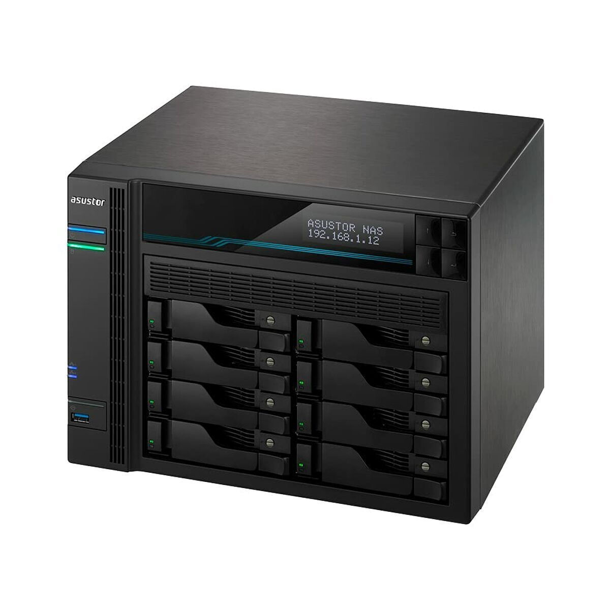 Asustor Lockerstor 10 (AS6510T) NAS Tower με 10 θέσεις για HDD/M.2/SSD και 2 θύρες Ethernet - Image 6