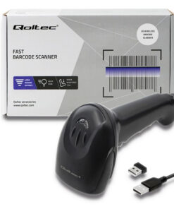 Alternative view of Qoltec Scanner Χειρός Ασύρματο με Δυνατότητα Ανάγνωσης 2D και QR Barcodes 50868