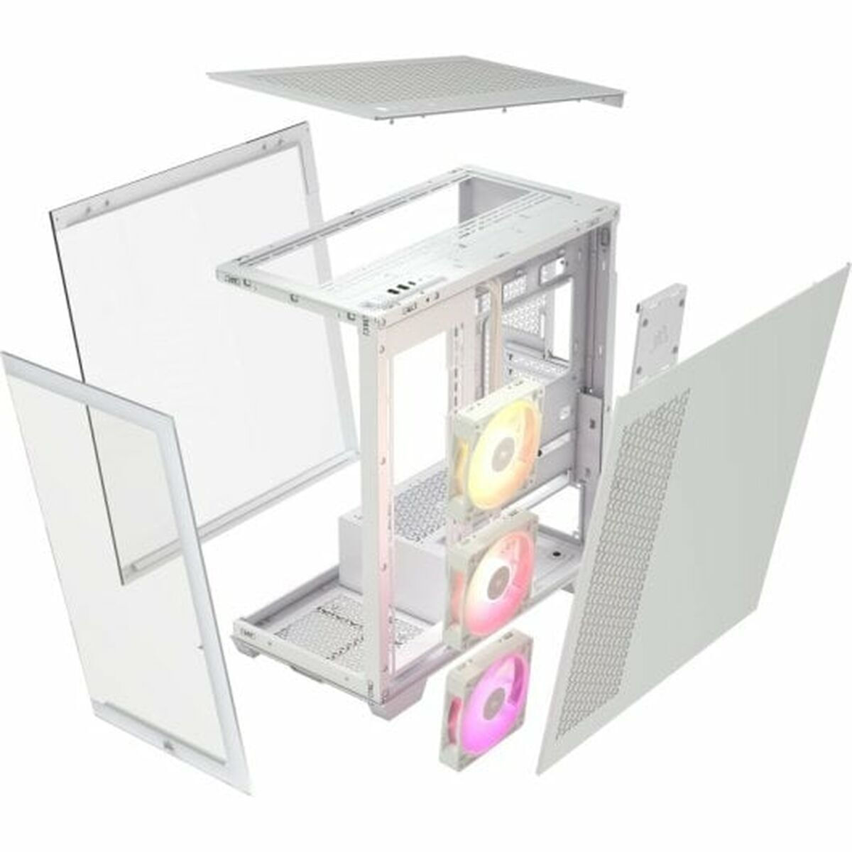 Corsair iCUE LINK 3500X Gaming Midi Tower με Πλαϊνό Παράθυρο - Image 6