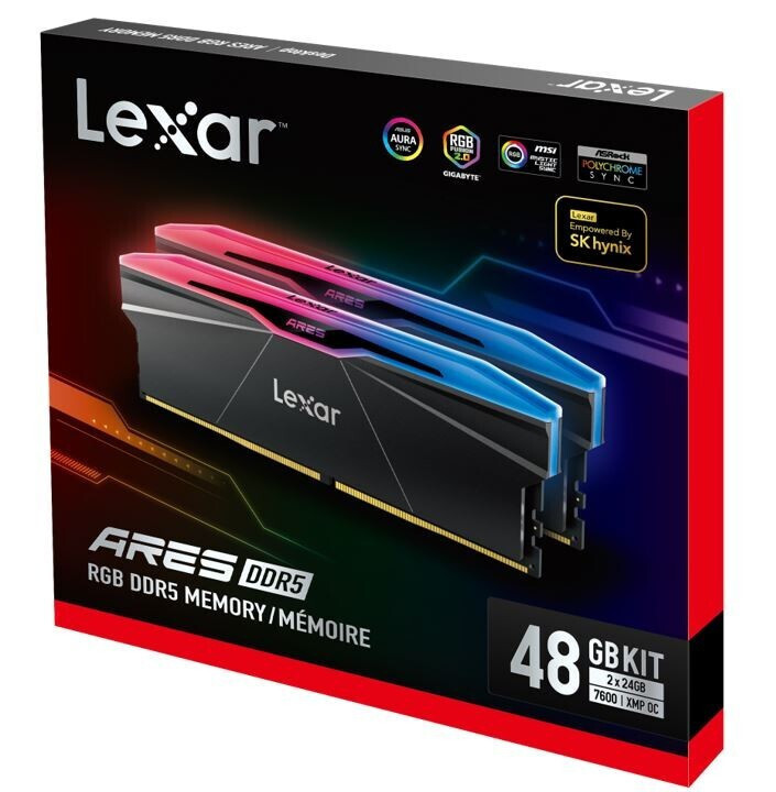 Lexar Ares 48GB DDR5 με 2 Modules 2x24GB - Image 2