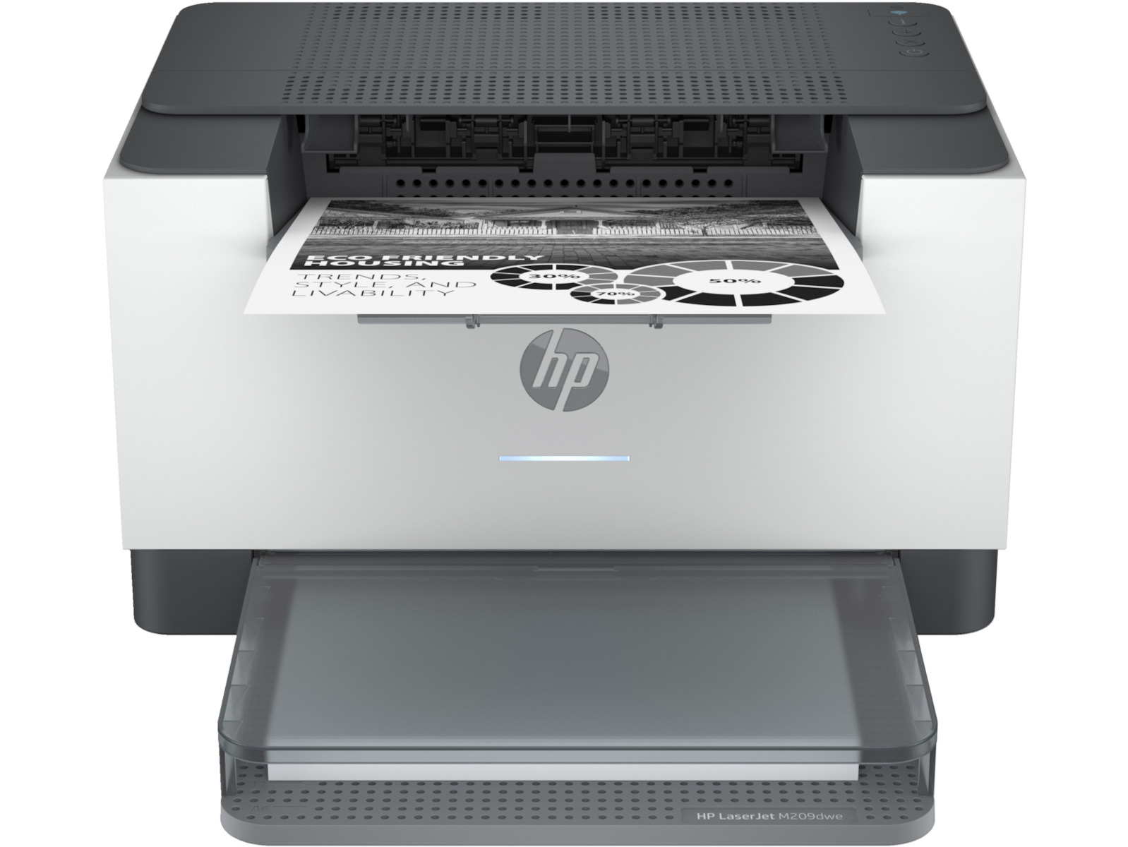 HP LaserJet M209dwe Ασπρόμαυρος Εκτυπωτής - Image 2