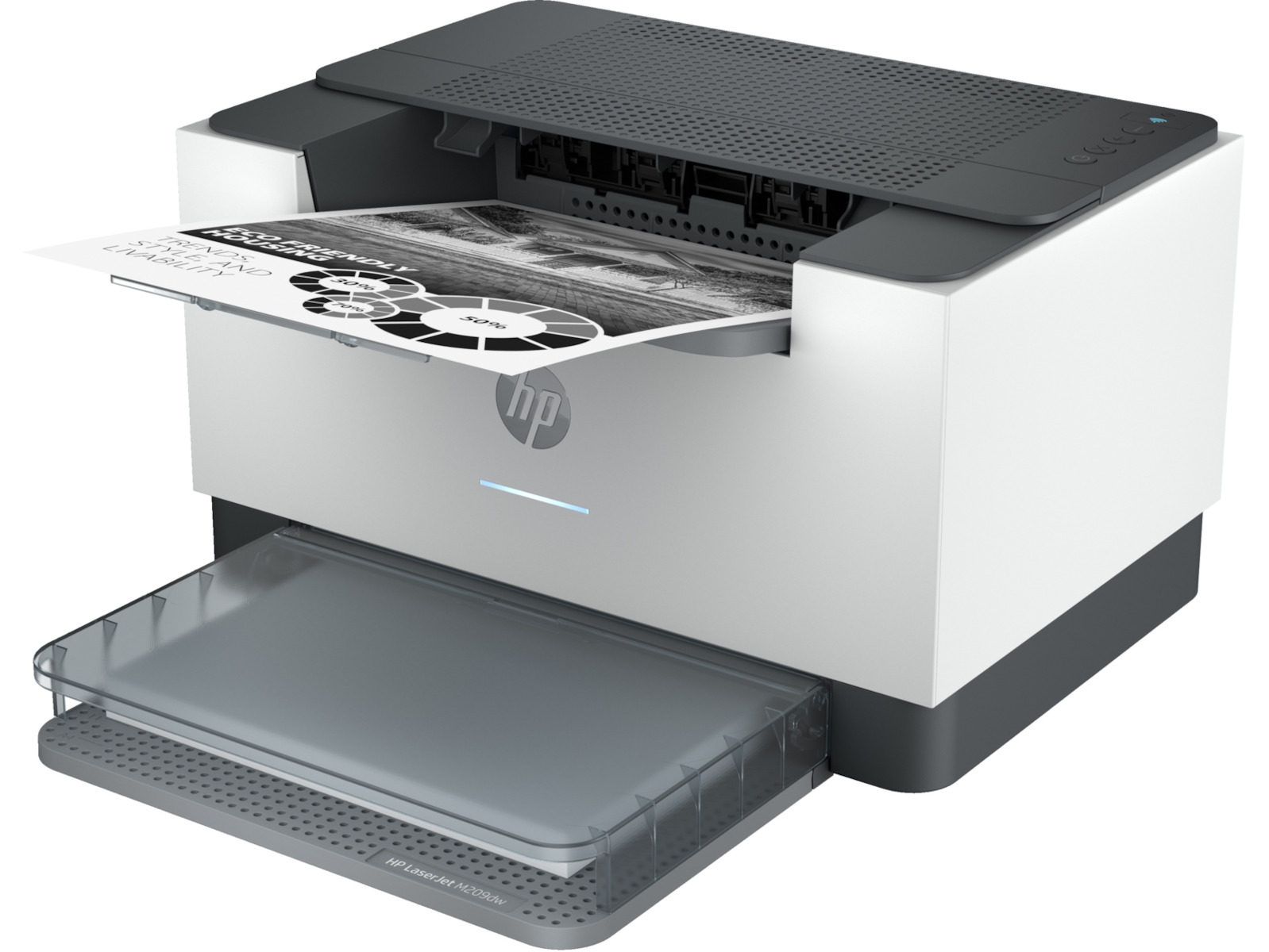 HP LaserJet M209dwe Ασπρόμαυρος Εκτυπωτής - Image 3