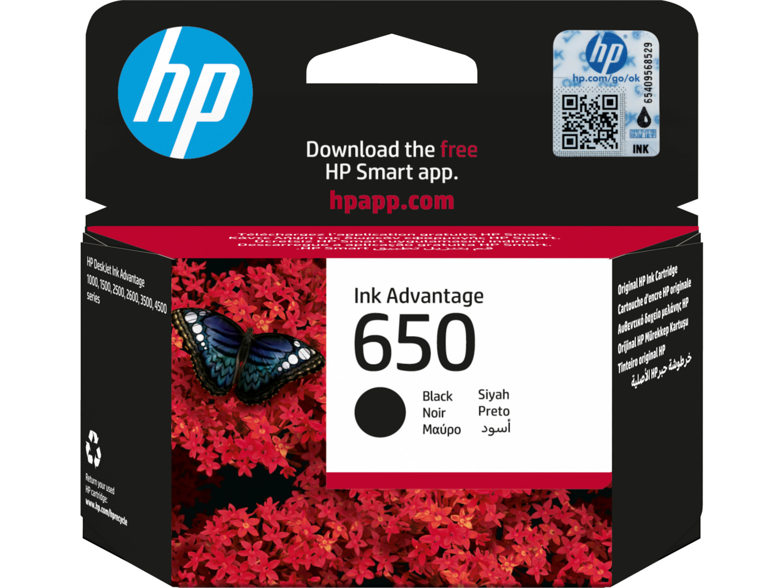 HP 650 Γνήσιο Μελάνι Εκτυπωτή InkJet - Image 5