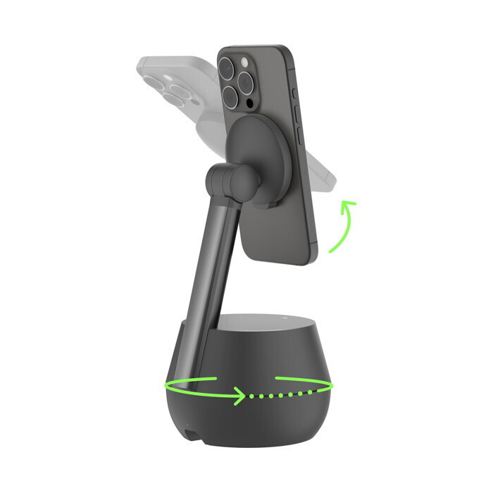 Belkin Auto-tracking-stand Pro Βάση Γραφείου για Κινητό Κινητού σε Μαύρο χρώμα - Image 5