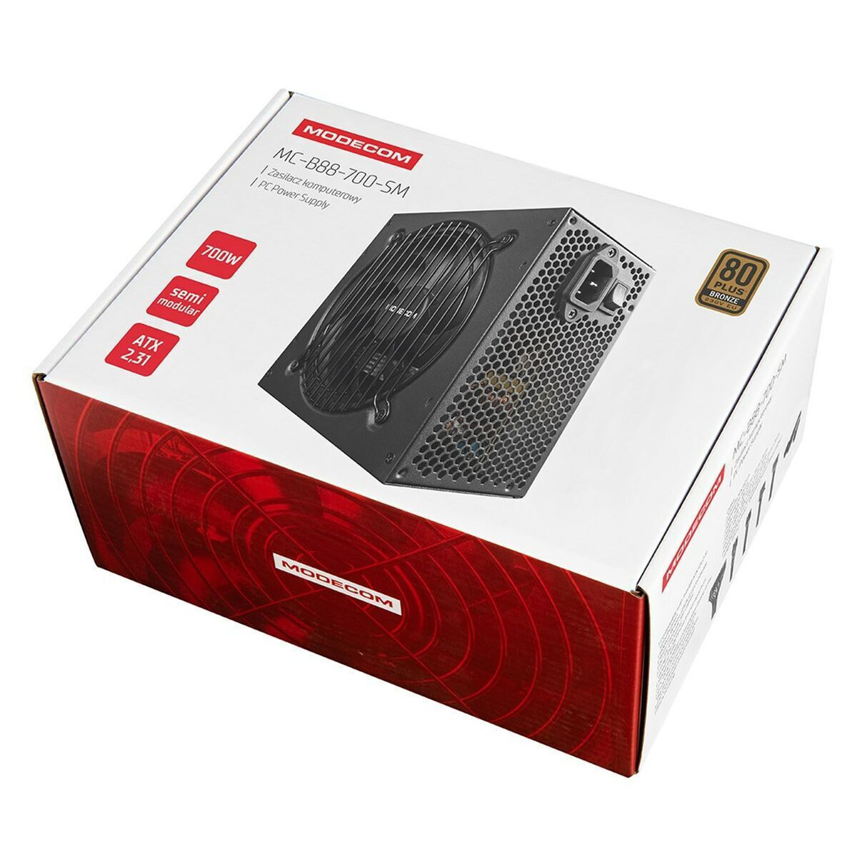 Modecom 700W Semi Modular 80 Plus Bronze () - Image 4