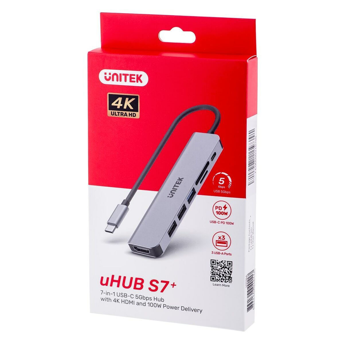 Unitek S7+ USB-C Docking Station με HDMI 4K PD - Image 7