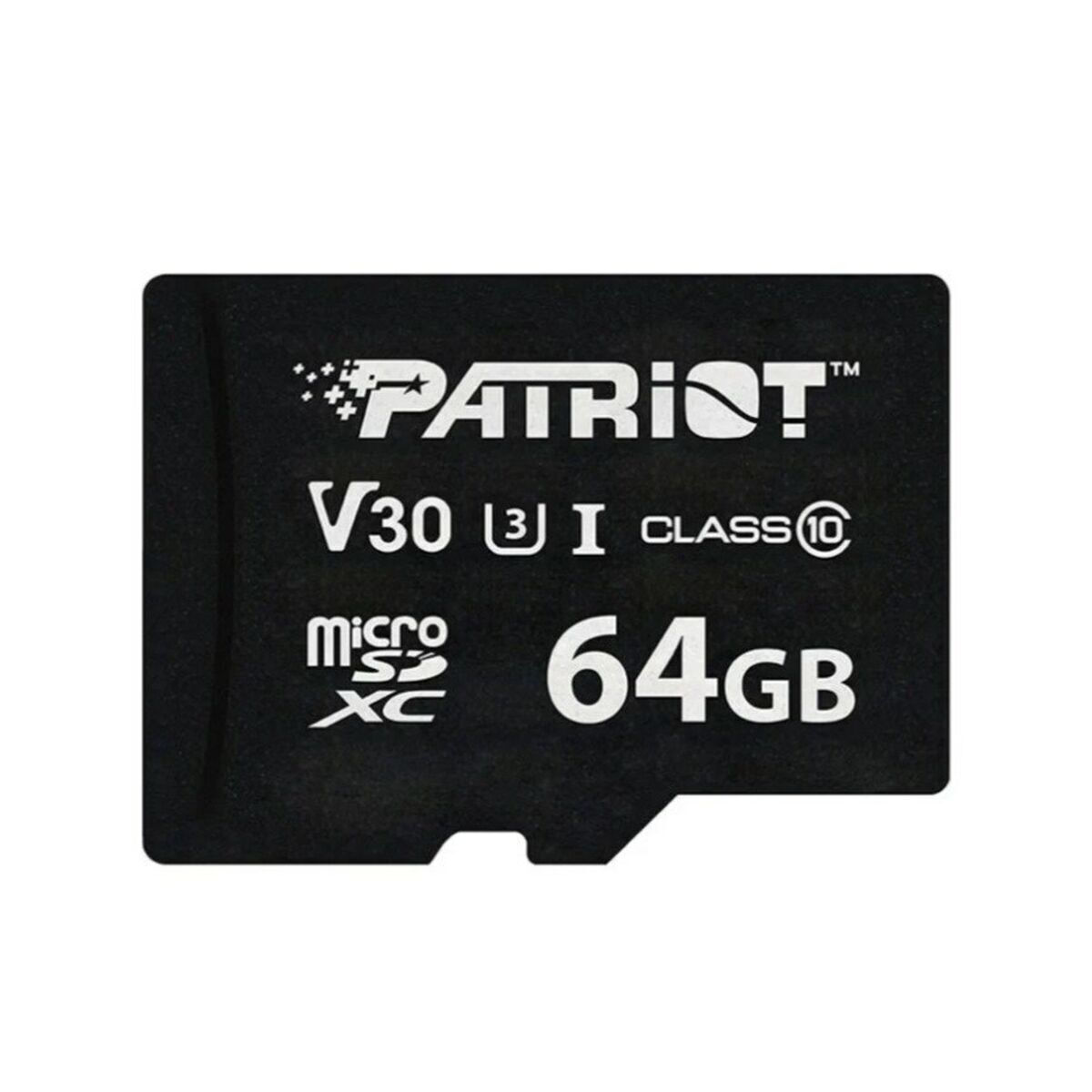 Patriot Vx Series SDXC Class 10 U3 V30 UHS-I