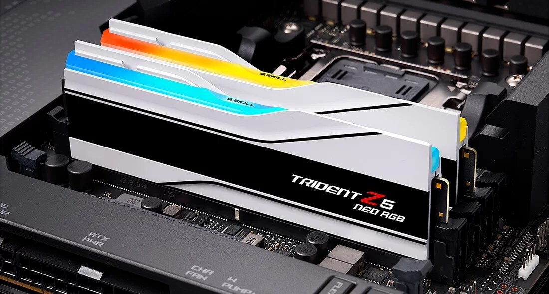 G.Skill Trident Z5 Neo RGB EXPO DDR5 32GB RAM με 2x16GB Modules και Ταχύτητα 6000 για Desktop F5-6000J2836G16GX2-TZ5NRW - Image 7