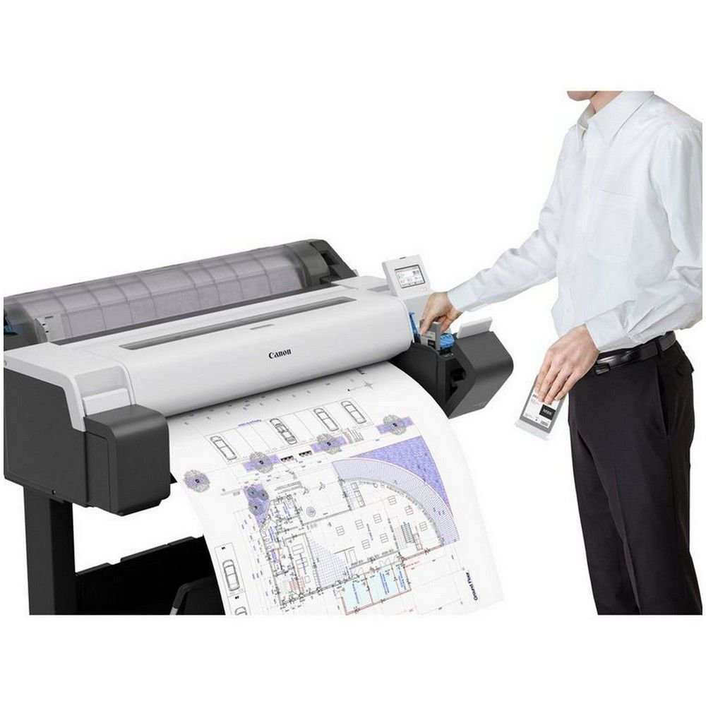 Canon ImagePROGRAF TM-355 MFP LM Plotter με Scanner και Wi-Fi - Image 8