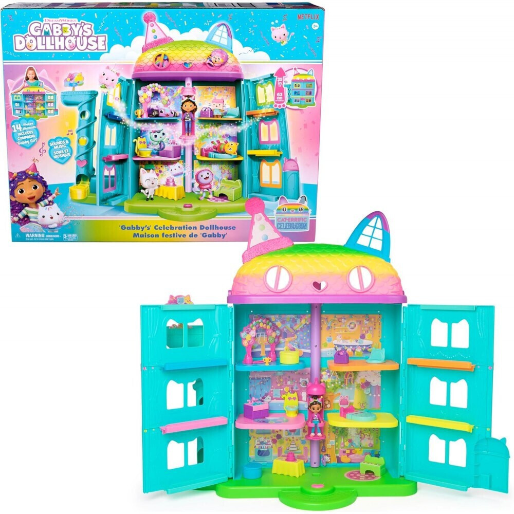 Spin Master Παιχνίδι Μινιατούρα Gabbys Dollhouse: Cat-errific Celebration - Image 5