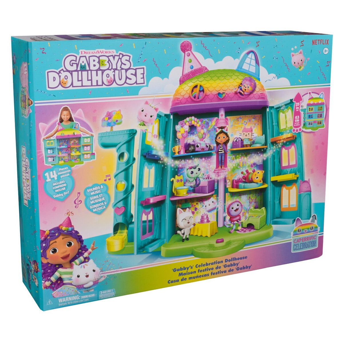 Spin Master Παιχνίδι Μινιατούρα Gabbys Dollhouse: Cat-errific Celebration - Image 3