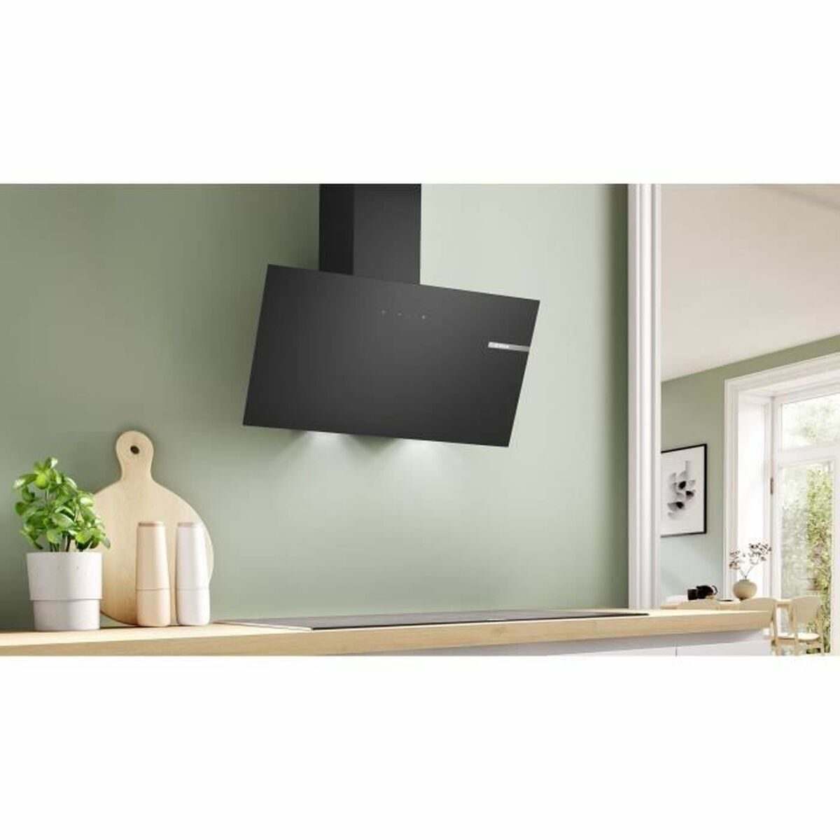 Bosch Απορροφητήρας Καμινάδα 80cm Μαύρος DWK85DK60 - Image 4
