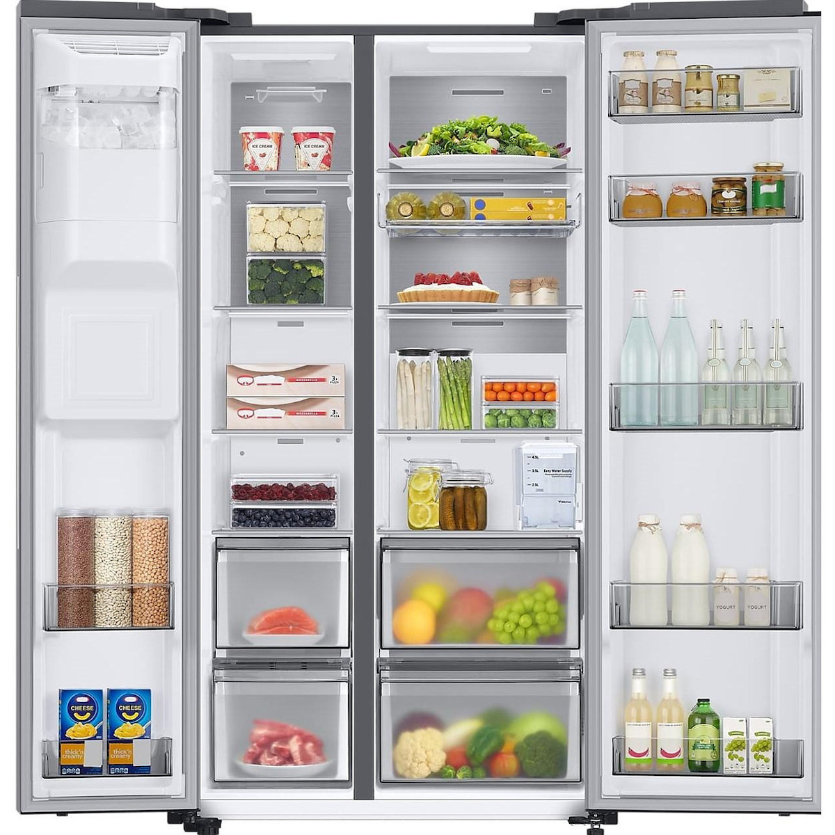 Samsung Ντουλάπα 635lt Total NoFrost Inox RS68A854CSL/EF - Image 3