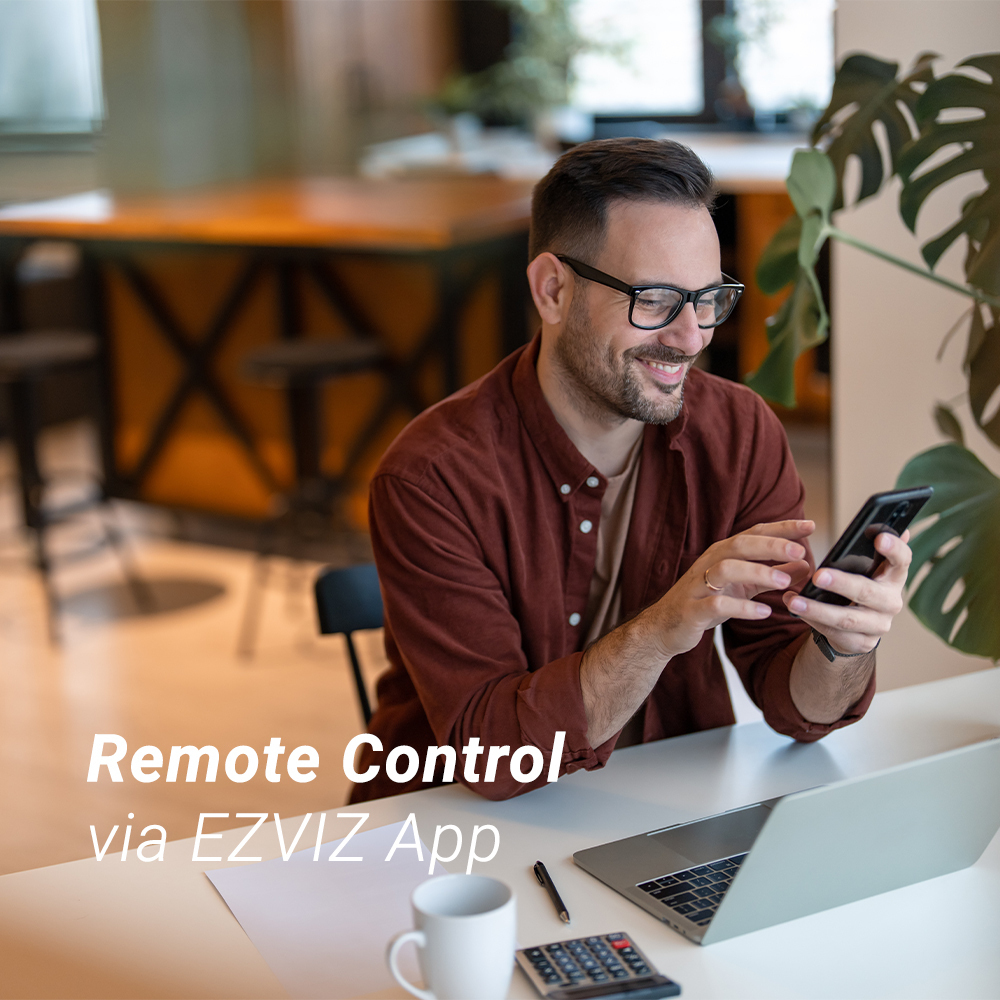 Ezviz Ασύρματο Σετ Θυροτηλεόρασης Wi-Fi 303000427 Μαύρο - Image 5