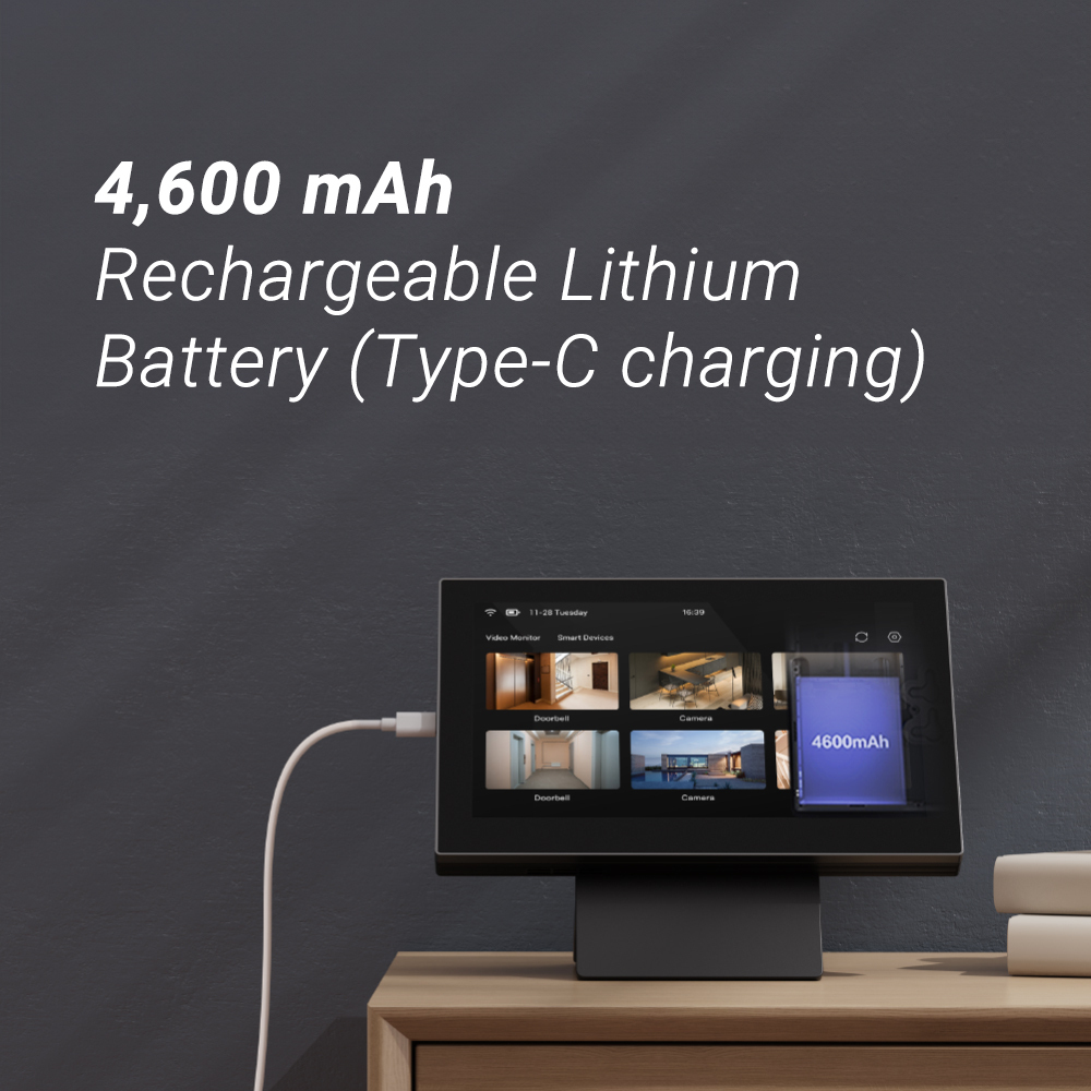 Ezviz Ασύρματο Σετ Θυροτηλεόρασης Wi-Fi 303000427 Μαύρο - Image 7