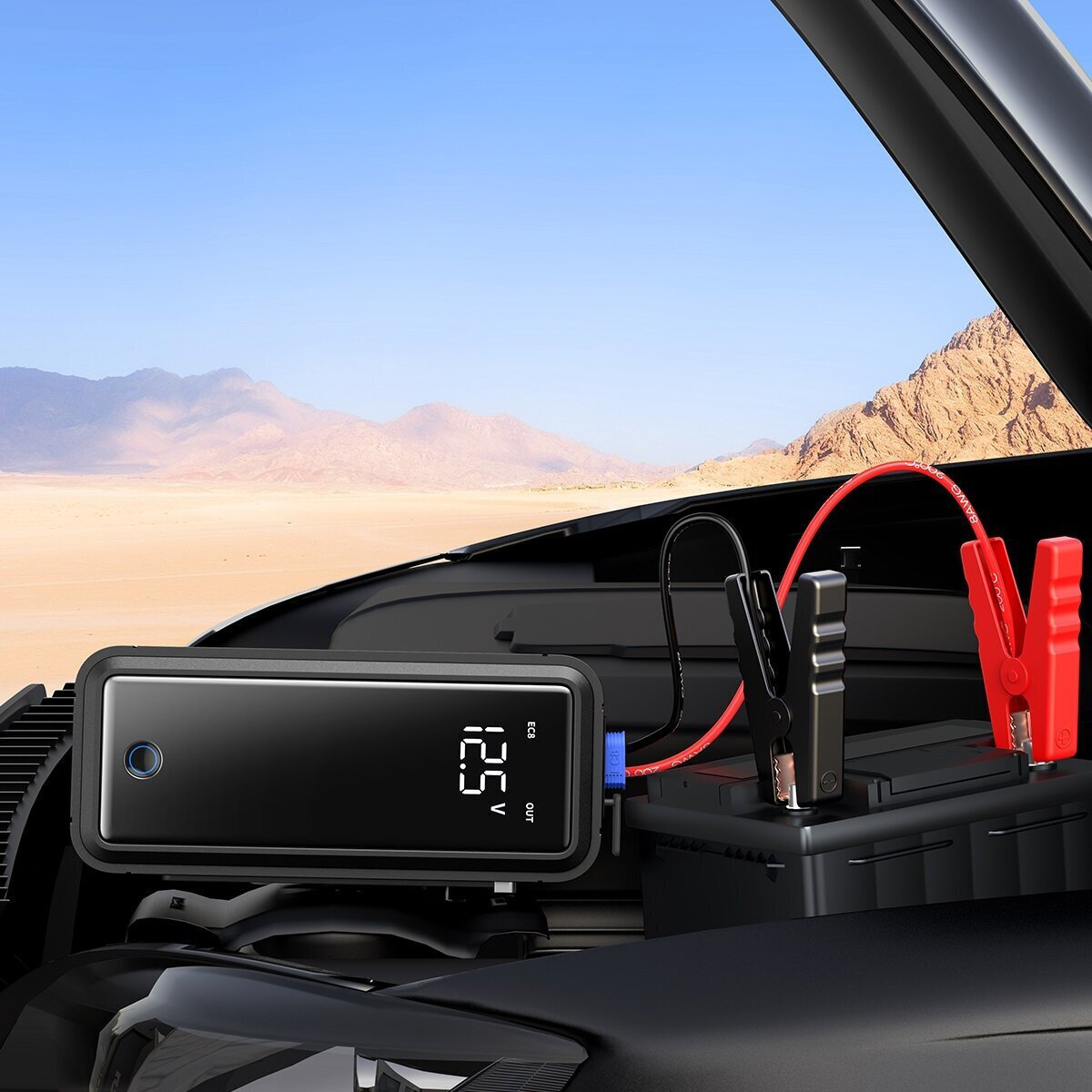 Baseus Super Energy Mega Series BS-CH007 Φορητός Εκκινητής Μπαταρίας 12V - Image 9
