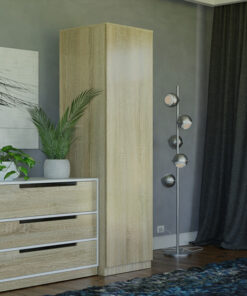 Alternative view of Μονόφυλλη SD-50 SON KPL 50x50x180cm Oak