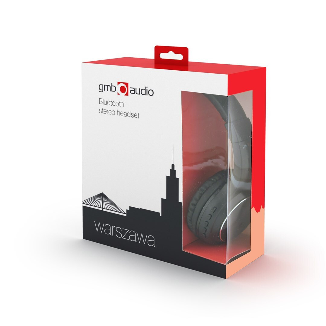 Gembird Warsaw Bluetooth με 6 ώρες Λειτουργίας Μαύρα - Image 5