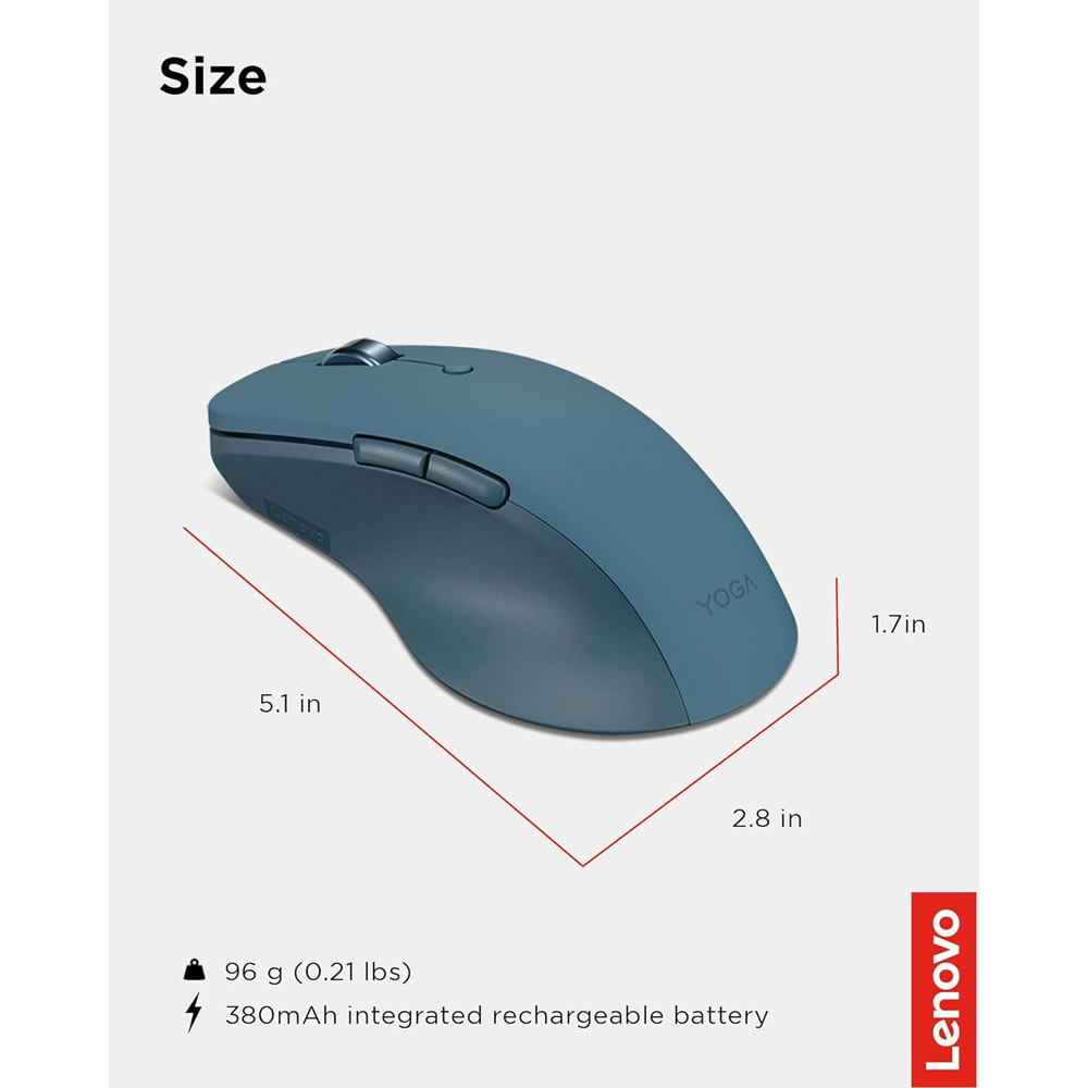 Lenovo Yoga Pro Ασύρματο Tidal Teal - Image 4