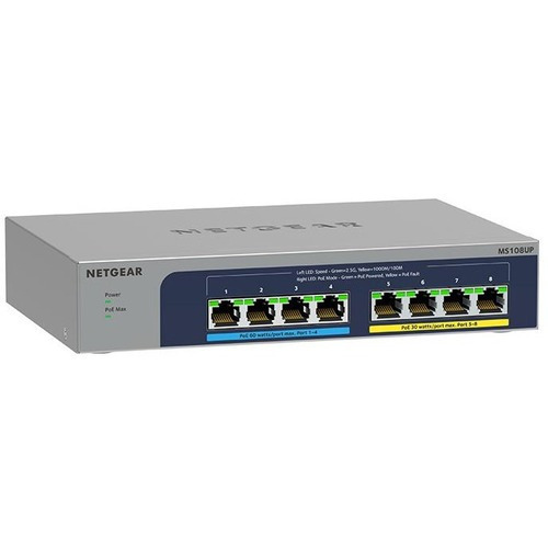 NetGear MS108UP Unmanaged L2 PoE+ - Image 4