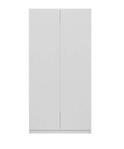 Alternative view of Δίφυλλη 90x50x180cm Λευκό
