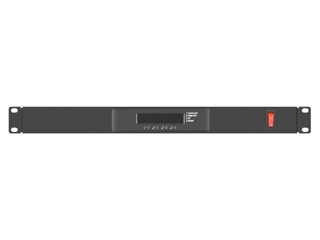 Lanberg 19" Fan Unit Rack With Lcd 4 Fans + Thermostat 230v - Image 6