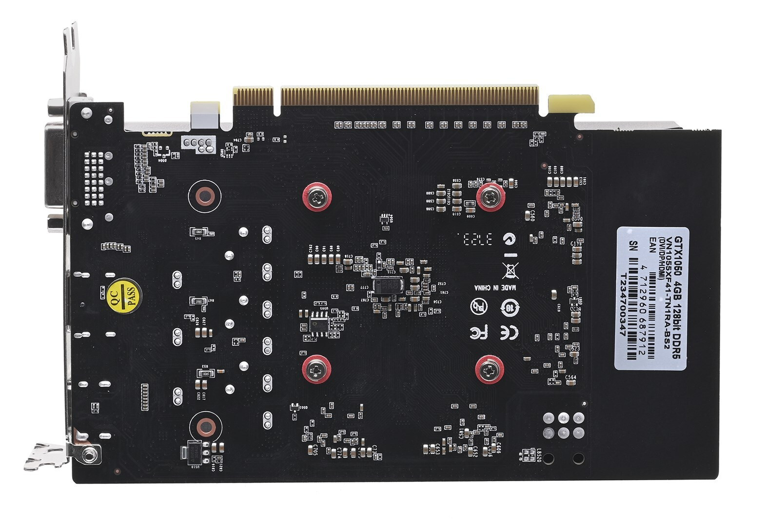 Biostar GeForce GTX 1050 4GB GDDR5 Κάρτα Γραφικών VN1055XF41 - Image 5