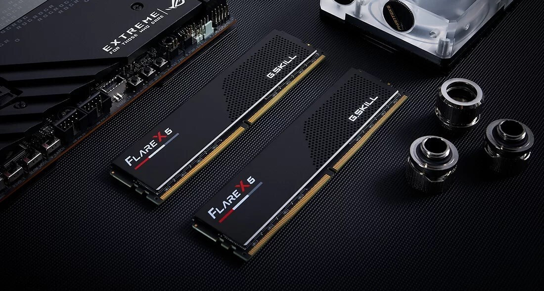 G.Skill Flare X5 DDR5 32GB RAM με 2x16GB Modules και Ταχύτητα 6000 για Desktop F5-6000J2836G16GX2-FX5 - Image 2