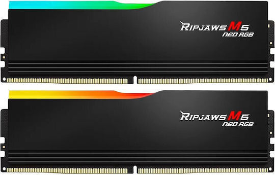 G.Skill Ripjaws M5 Neo DDR5 32GB RAM με 2x16GB Modules και Ταχύτητα 6000 για Desktop F5-6000J2836G16GX2-RM5NRK - Image 7