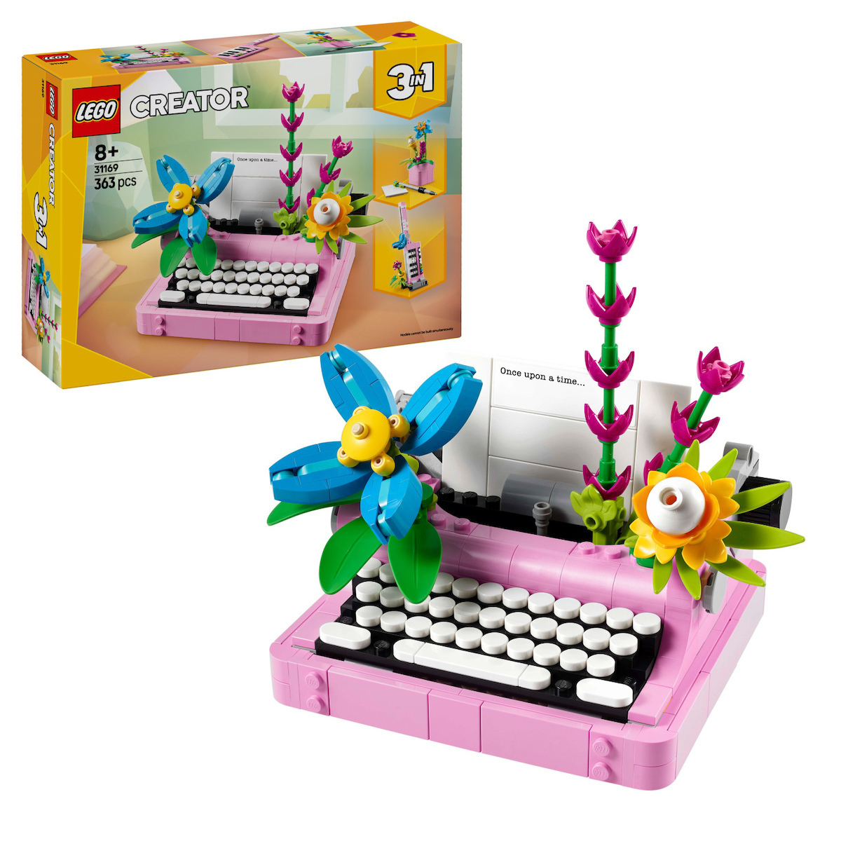 Lego Creator Typewriter with Flowers για 8+ Ετών 363τμχ - Image 3
