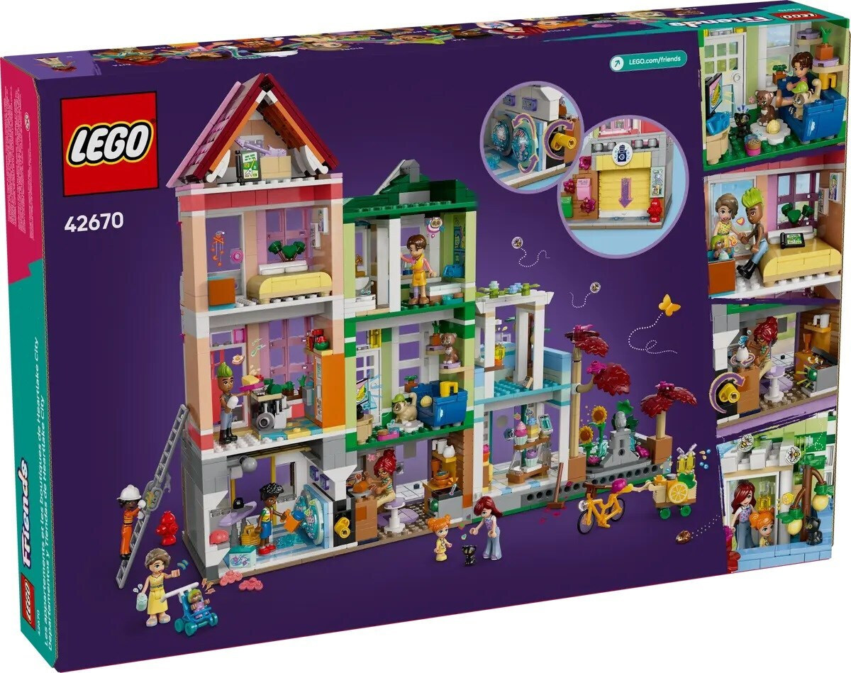 Lego Friends Heartlake City Apartments and Stores για 12+ Ετών 2040τμχ - Image 2