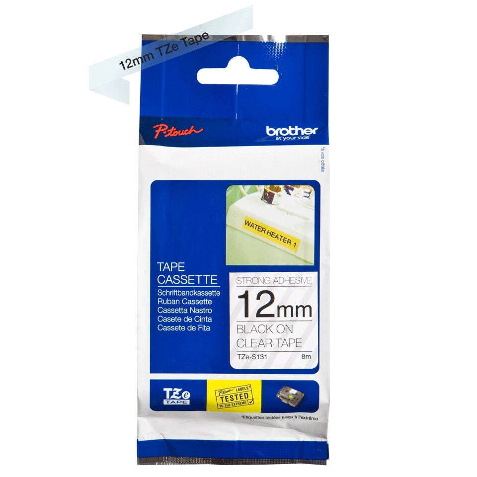 Brother P-touch Ταινία Ετικετογράφου σε Μαύρο Χρώμα TZE-S131 - Image 3