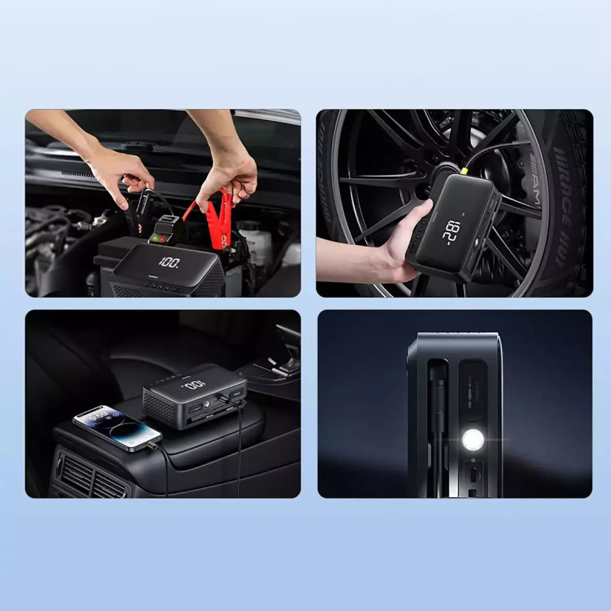 Baseus Super Energy Φορητός Εκκινητής Μπαταρίας 6000mAh 12V - Image 9